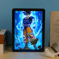 Dragon Ball Sangoku Anime Paper Craving Lamp（Black Shadow Box Frame）