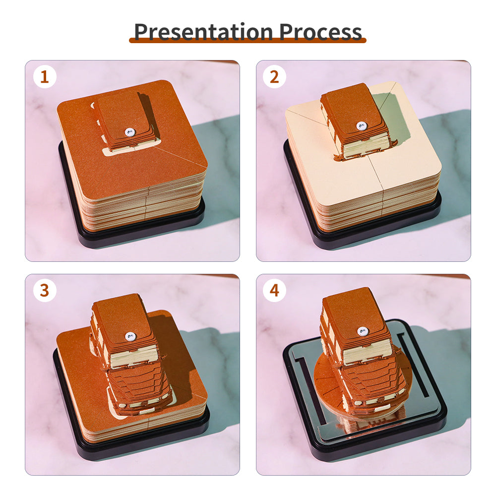 Benz 3D Model Memo Pad