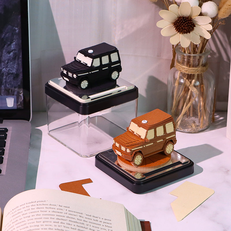 Benz 3D Model Memo Pad