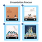 Lighted Disney Castle 3D Memo Pad
