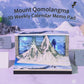 Mount Everest 3D Calendar Memo Pad With Light