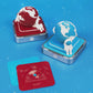 Earth Model Hand Tear off 3D Calendar Memo Pad With Light
