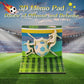 World Cup Football Model Hand Tear off 3D Calendar Memo Pad