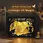 Magic Academy Light Box Paper Craving Lamp（Black Shadow Box Frame）
