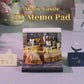 Magic Castle Model Hand Tear off 2027 Calendar 3D Memo Pad