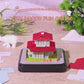 Hometown Childhood House 3D Memo Pad