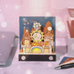 Cyberpunk Clocks Notepad Paper Crafts Punk Building With Light Note Pads Bookmarks Stationery Christmas Gift