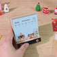 Christmas Snow Santa House 3D Memo Pad（3D Calendar 2026）