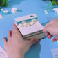 Polar Bear 3D Model Hand Torn Memo Pad With Weekly Calendar 2026