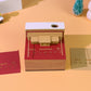 Train in the Book 3D Calendar Memo Pad With Light