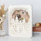 Wedding Photos Paper Cut Carved Light Box with Led Light