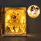 Wedding Photos Paper Cut Carved Light Box with Led Light