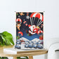 Christmas Style Paper Cut Carved Light Box with Led Light
