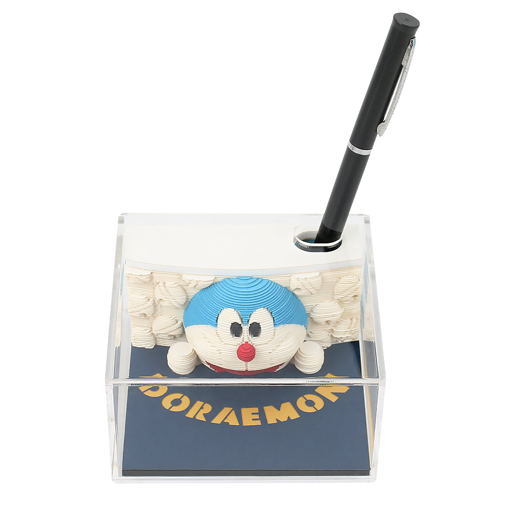 Doraemon Hand Tear off 3D Memo Pad With Light