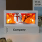 Mandalorian Anime Paper Carved Light Box with Led Light