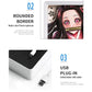Nezuko Kamado Anime Paper Carved Light Box with Led Light