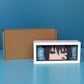Uchiha Sasuke Anime Paper Cut Carved Light Box with Led Light