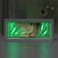 Saiyan Goku Anime Paper Carved Light Box with Led Light