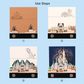 Disney Cinderella Castle 3D Art Memo Pad