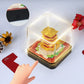 Yellow Crane Tower Miniature Model 3D Calendar Memo Pad With Acrylic Case