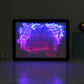 Hallowmas Halloween Paper Cut Carved Light Box with Led Light