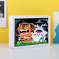 Japanese Cartoon Totoro Anime Paper Cut Carved Light Box with Led Light
