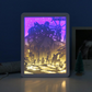 The Avengers Paper Cut Carved Light Box with Led Light