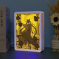 Sailor Moon Anime Paper Cut Carved Light Box with Led Light