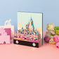 Disney Pink Castle Hand Tear off 3D Memo Pad