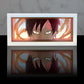 Gaara Anime Paper Carved Light Box with Led Light