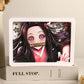 Nezuko Kamado Anime Paper Carved Light Box with Led Light
