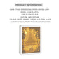 Eiffel Tower Paper Cut Carved Light Box with Led Light