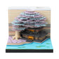 Marriage Tree House Model Hand Tear off 3D Memo Pad With Light