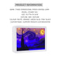Starry Night Paper Cut Laser Carved Light Box