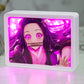 Nezuko Kamado Anime Paper Carved Light Box with Led Light