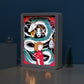 Spirited Away Anime Paper Cut Carved Light Box with Led Light