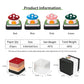 Mushroom Model Hand Tear off 3D Calendar Memo Pad With Light