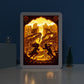 Famous Popular Anime Paper Cut Carved Light Box with Led Light
